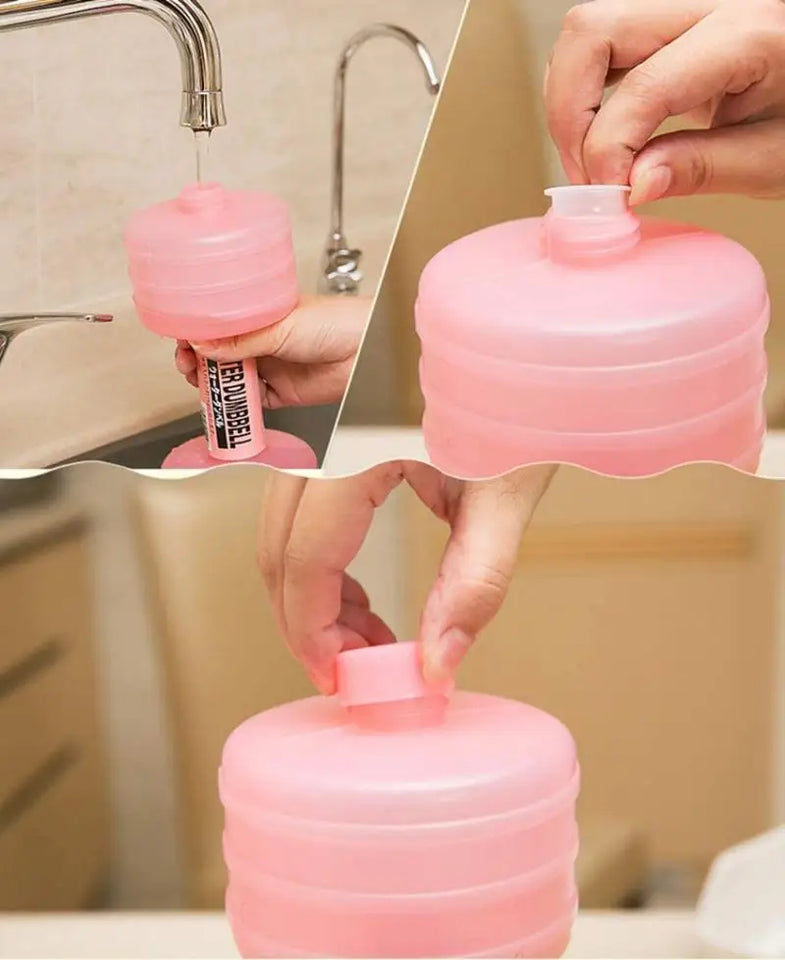 2Pcs Fitness  Gym Equipment for Home  Fitness Equipment for Home Gym Weight Sports Equipment 1kg Water Dumbbells Random Color