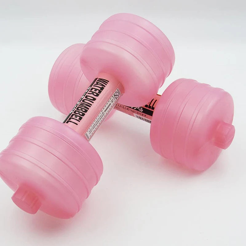 2Pcs Fitness  Gym Equipment for Home  Fitness Equipment for Home Gym Weight Sports Equipment 1kg Water Dumbbells Random Color
