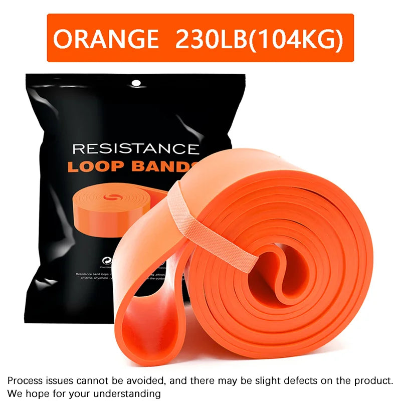 20~230lbs Heavy-Duty Resistance Band Agility Training Workout Gym Equipment Yoga Pilates Accessories Rubber Band Home Gym
