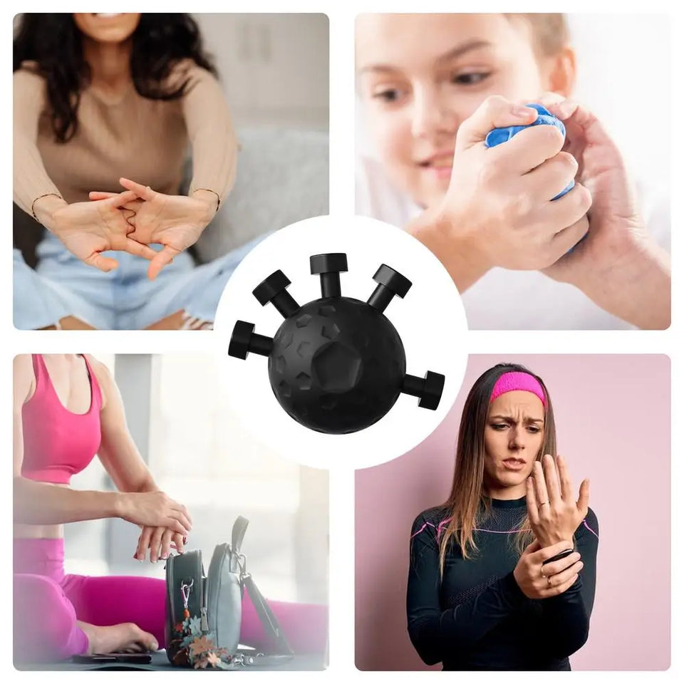 Hand Grip Squeeze Balls Strength Trainer Hand Grips Finger Exerciser Ball Portable Grip Exerciser Forearm Grip Workout equipment