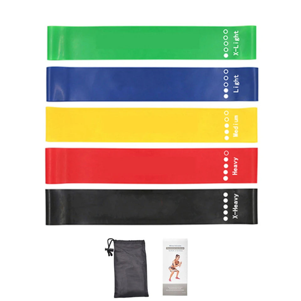 Resistance Bands Yoga Elastic Exercise Bands Gym Pilates Equipment Elastic Bodybuilding Exercise Equipment  Fitness equipment