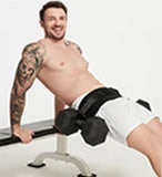 Hip Thrust Belt Glute Bridge Pad Workout with Dumbbells Kettlebells for Squats Lunges Bridges Dips Training Home Gym Equipment