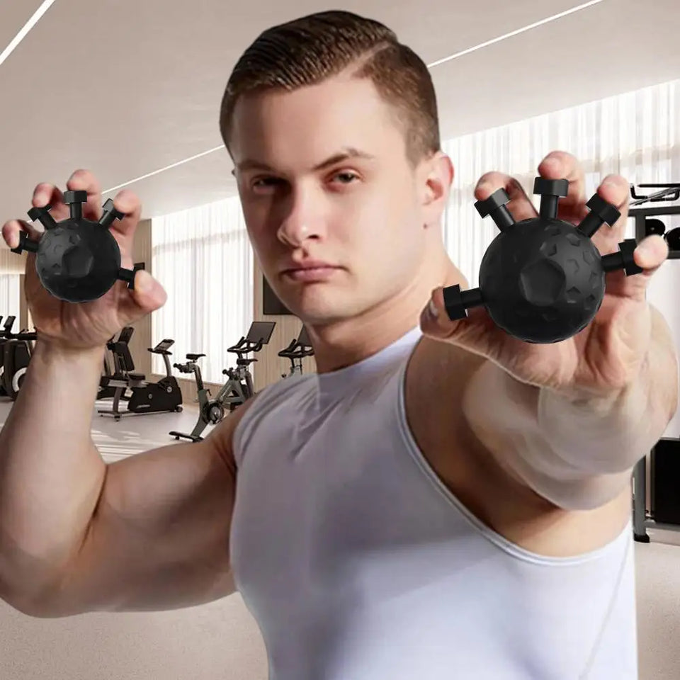 Hand Grip Squeeze Balls Strength Trainer Hand Grips Finger Exerciser Ball Portable Grip Exerciser Forearm Grip Workout equipment