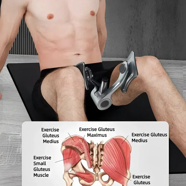 Leg Clamp Trainer Fitness Equipment Household Exercise Pelvis Muscle Trainer Buttock Equipments Men Floor Exerciser Strengthen
