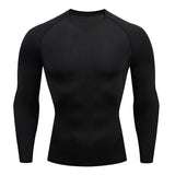 Men's Workout Compression Shirt Turtleneck Long Sleeve Rash Guard Gym Base Layer Athletic Undershirt Gear Sports Shirt