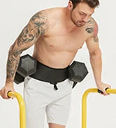 Hip Thrust Belt Glute Bridge Pad Workout with Dumbbells Kettlebells for Squats Lunges Bridges Dips Training Home Gym Equipment