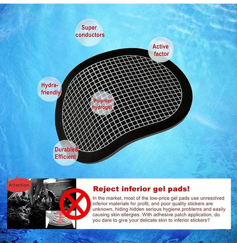 Equipment  Body Exercise Accessories Gel Abdominal Fitness Belt Trainer Stimulator Massage Muscle Stimulator Massage Therapy