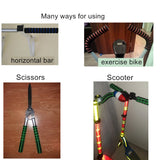 1 Pair 22cm Long Multiuse Cycling Workout Equipment Horizontal Bar Pull Up Grip Sponge Foam Handle Bar for Bike Gym Home Fitness