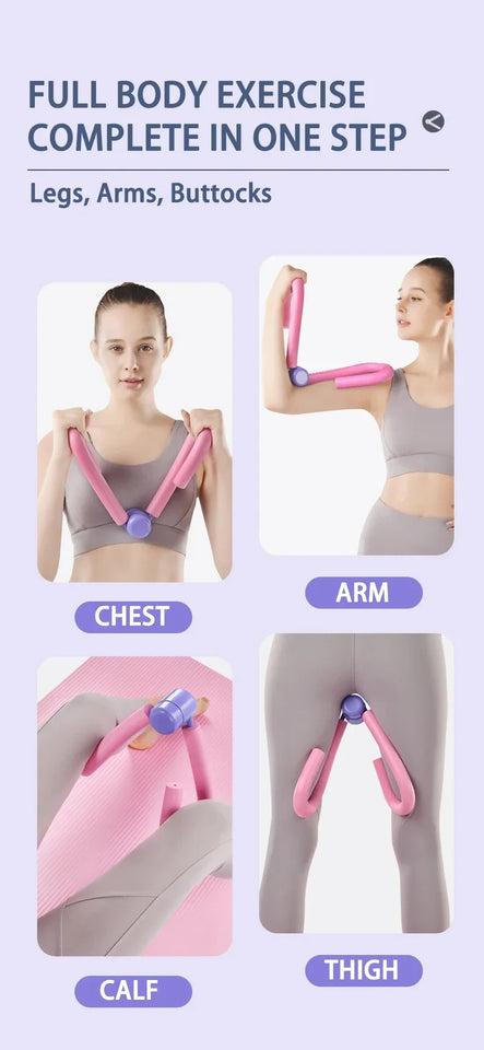 1Pcs Fitness Leg Clamp Inner Equipment Stovepipe Artifact Trainer Accessories Yoga Women'S Home Slim Thighs God Tool Training