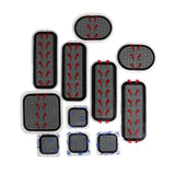 Equipment  Body Exercise Accessories Gel Abdominal Fitness Belt Trainer Stimulator Massage Muscle Stimulator Massage Therapy