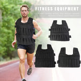 3-50kg Workout Weight Jacket Adjustable Weighted Exercise Vest Workout Equipment for Running Training Workout Jogging Walking