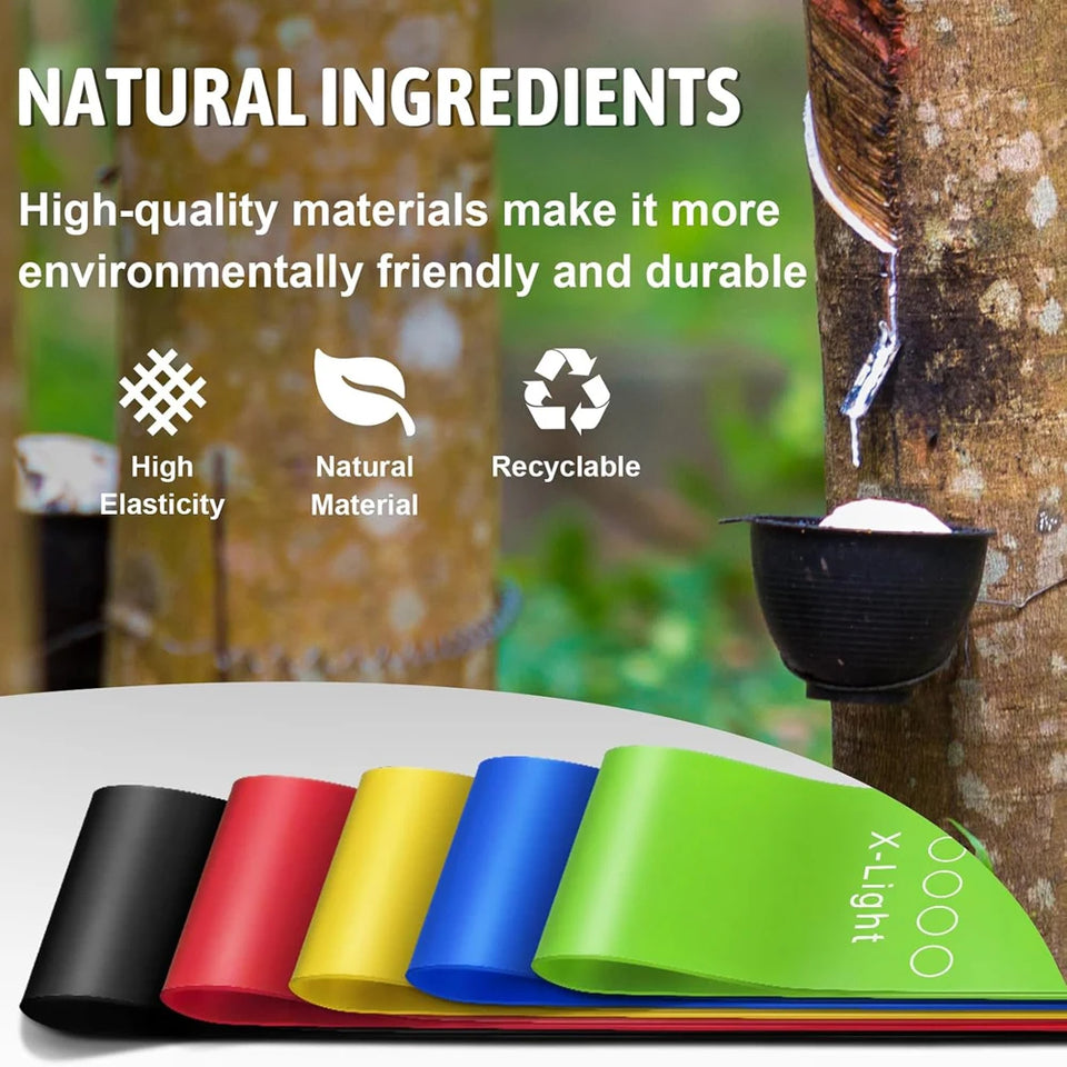 Resistance Bands Yoga Elastic Exercise Bands Gym Pilates Equipment Elastic Bodybuilding Exercise Equipment  Fitness equipment