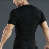 Men's Workout quick-dry Compression Shirt Turtleneck Long Sleeve Rash Guard Gym Base Layer Athletic Undershirt Gear Sports Shirt