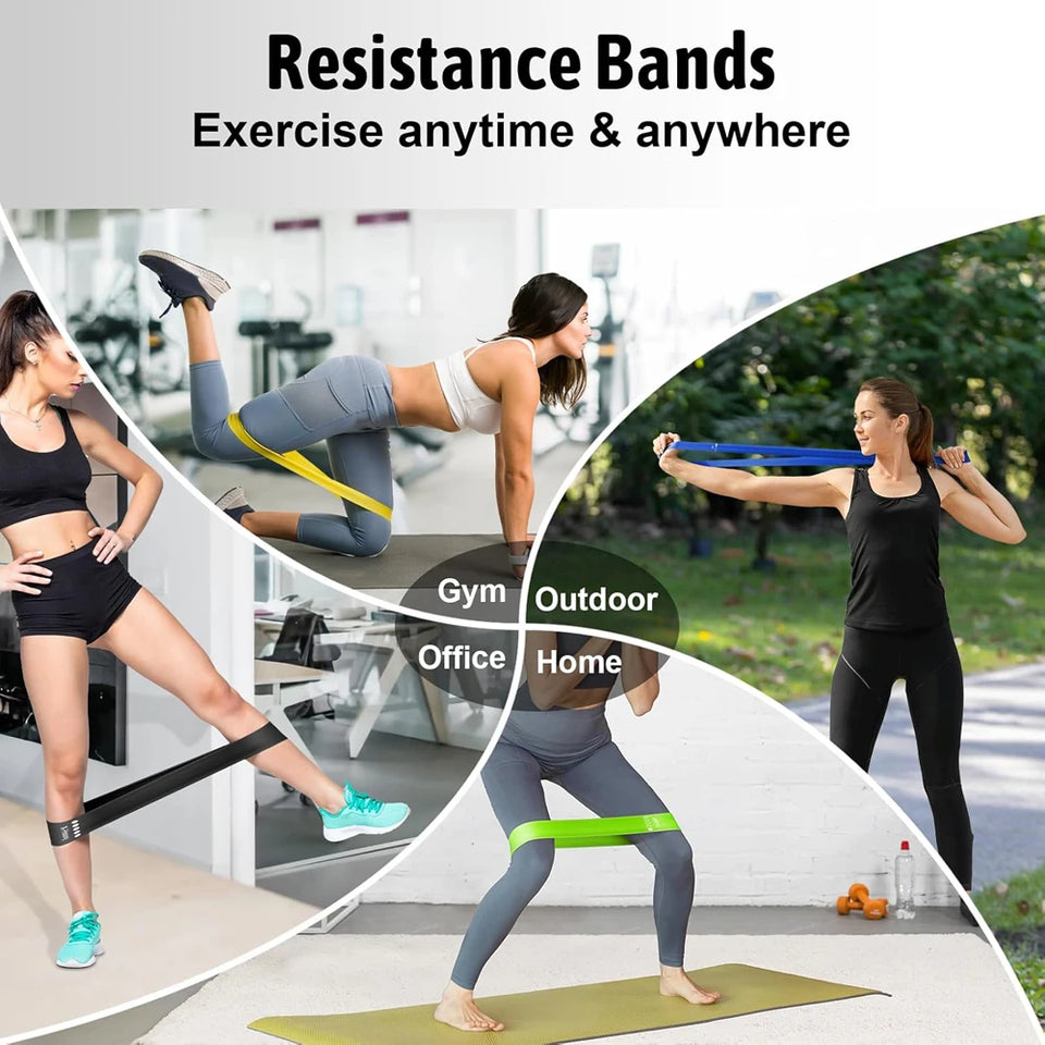 Resistance Bands Yoga Elastic Exercise Bands Gym Pilates Equipment Elastic Bodybuilding Exercise Equipment  Fitness equipment