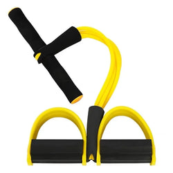 Fitness Gum 4 Tube Resistance Bands Latex Pedal Exerciser Sit-up Pull Rope Expander Elastic Bands Yoga equipment Pilates Workout