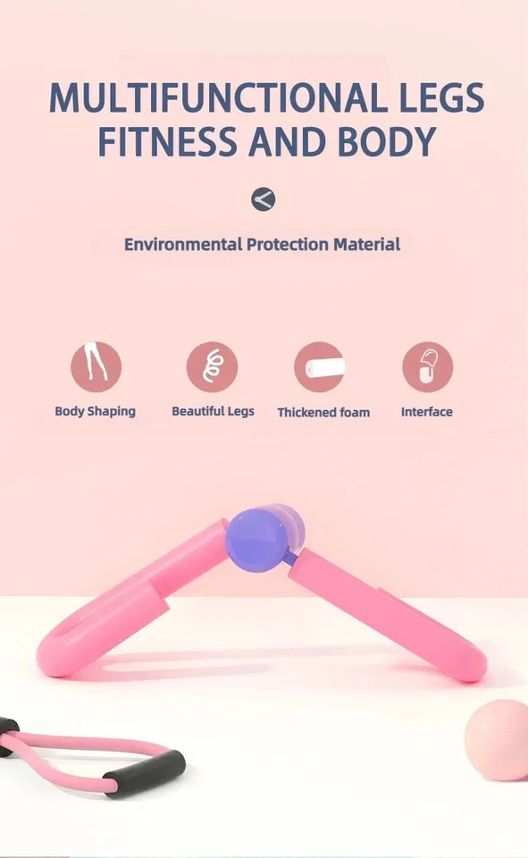1Pcs Fitness Leg Clamp Inner Equipment Stovepipe Artifact Trainer Accessories Yoga Women'S Home Slim Thighs God Tool Training