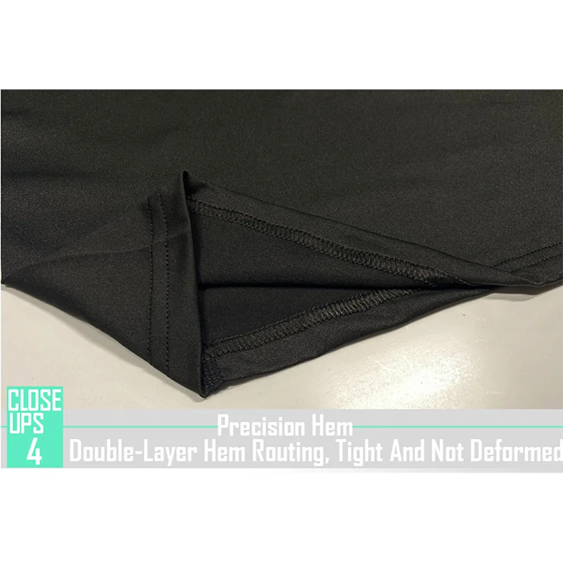 Men's Workout quick-dry Compression Shirt Turtleneck Long Sleeve Rash Guard Gym Base Layer Athletic Undershirt Gear Sports Shirt