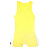 Men Undershirts Leotard Sports Workout Bodysuit Shorts Wrestling Singlet Fitness  Jumpsuit Sexy Slip Ice Silk Underwear Swimwear