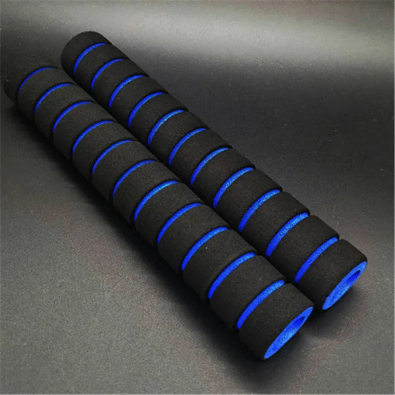 1 Pair 22cm Long Multiuse Cycling Workout Equipment Horizontal Bar Pull Up Grip Sponge Foam Handle Bar for Bike Gym Home Fitness
