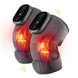 Smart Electric Knee Pad Massagers with Heat Thermal Joint Pain Relief Vibration Shoulder Elbow Knee Heating Pads Health care