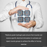 Equipment  Body Exercise Accessories Gel Abdominal Fitness Belt Trainer Stimulator Massage Muscle Stimulator Massage Therapy