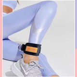 Fitness Gantry Ankle Buckle Training Leg and Hip Training Device Double D Tension Foot Ring Legging Strap Ankle Accessories