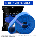 20~230lbs Heavy-Duty Resistance Band Agility Training Workout Gym Equipment Yoga Pilates Accessories Rubber Band Home Gym