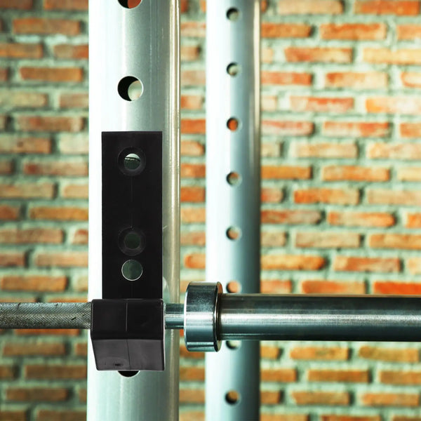 Gym Equipment Barbell Bracket Hooks Wall Mounted Barbell Rack Barbell Storage Rack Weight Bar Holder Fitness Equipment Rack