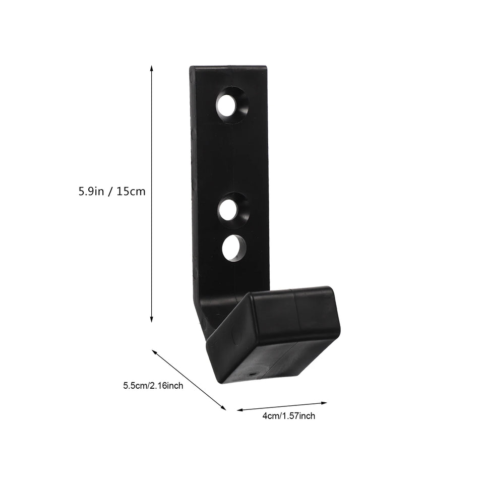 Gym Equipment Barbell Bracket Hooks Wall Mounted Barbell Rack Barbell Storage Rack Weight Bar Holder Fitness Equipment Rack