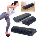 Half Round Balance Training Roller Block Portable Fitness Muscle Foam Roller EPP Foam Massage Roller Stick for Home Gym Exercise